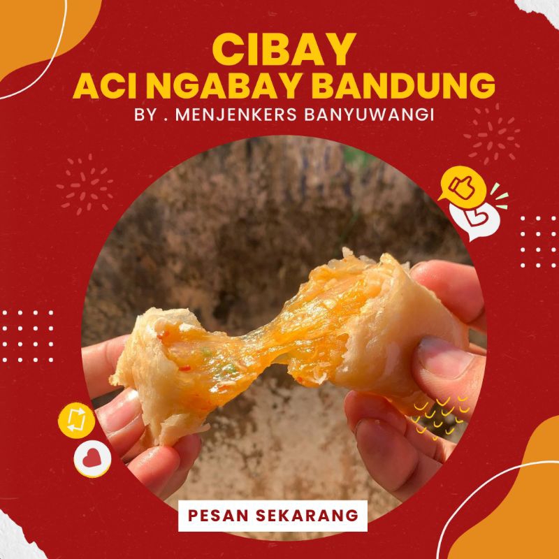 Aci Ngambay Bandung 1 Pack Isi 5 Frozen Siap Goreng Aci Ngembang Aci Molor Aci Enak