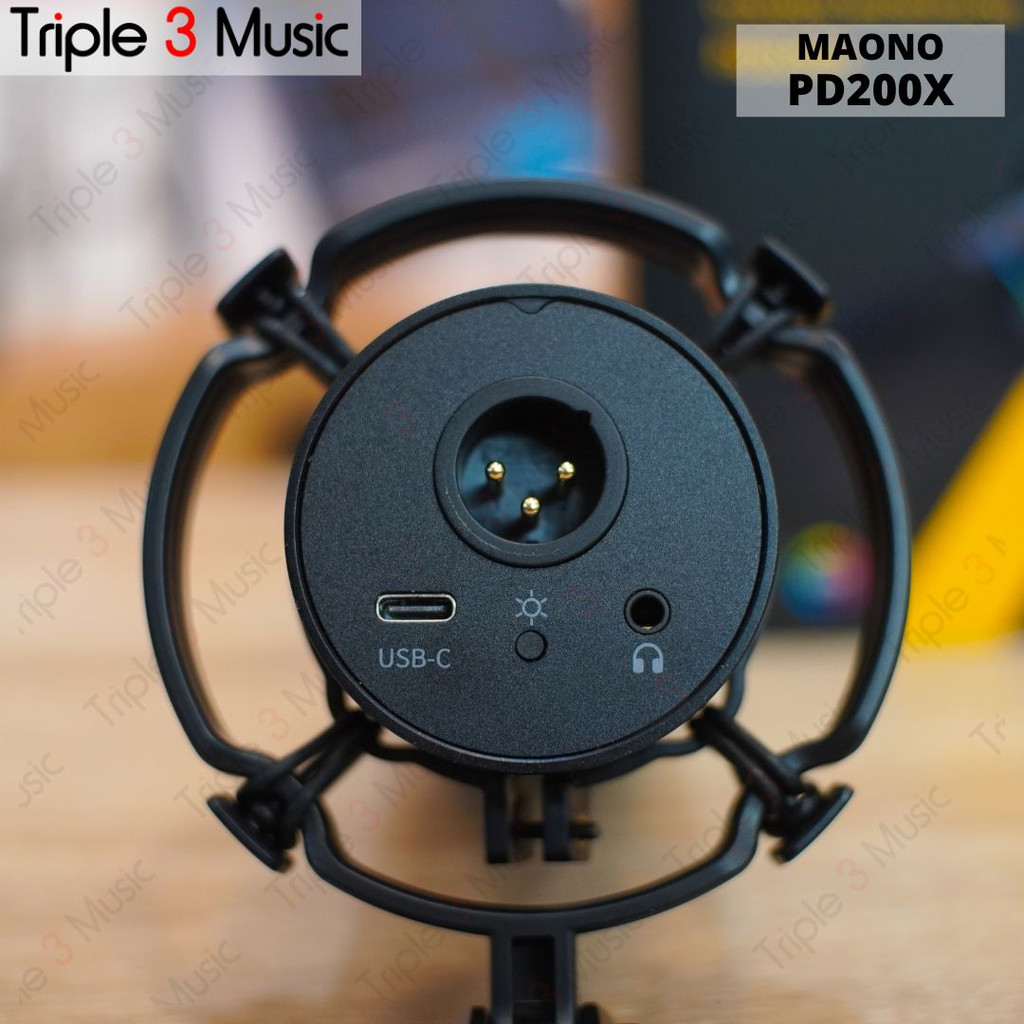 Maono PD200 PD200X RGB Microphone Mic Dynamic USB &amp; XLR Podcast broadcast