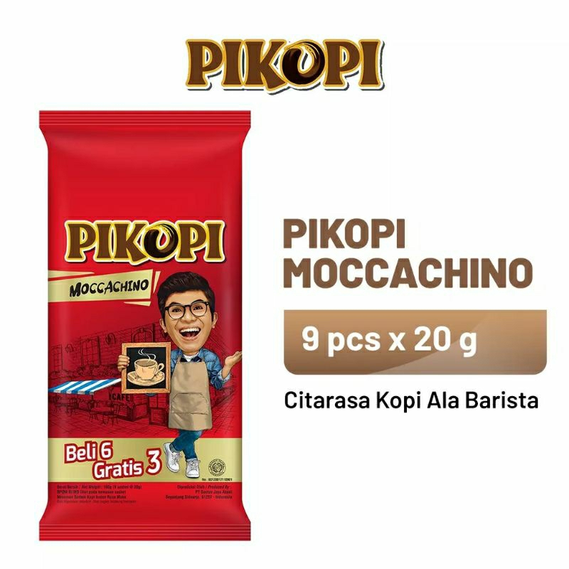 

PIKOPI MOCCHACHINO 1 PACK 9X20 GRAM