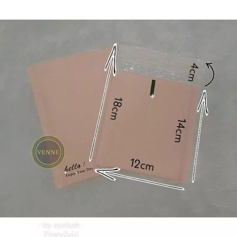 

AMPLOP 12 x 18cm BUBBLE MAILER WRAP ENVELOPE ❣️VENNE ❣️RUSFET PREMIUM SATUAN POLYMAILER PACKING KUAT TERMURAH DI INDONESIA. KWALITAS NOMER 1