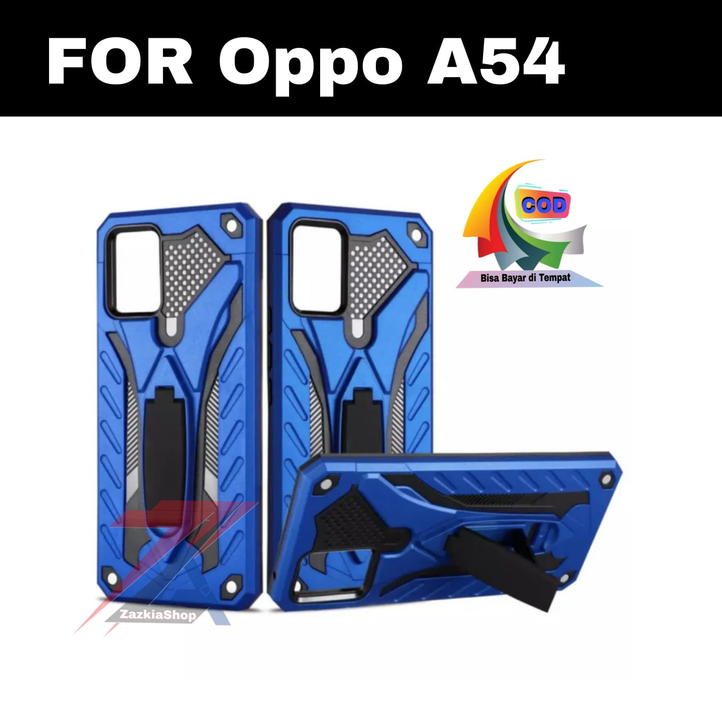 FOR ( OPPO A54) Casing/Hardcase Phantom Robot Kick StandingV