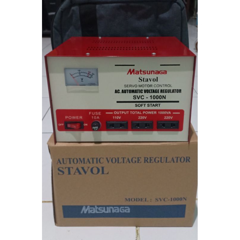 Stabilizer Stavol Matsunaga 1000W Servo motor