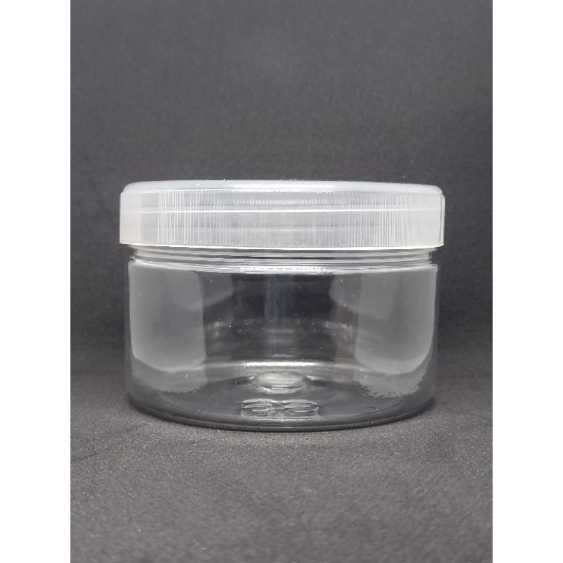 Toples Plastik 300ml Tabung || Set Tutup ulir Plastik