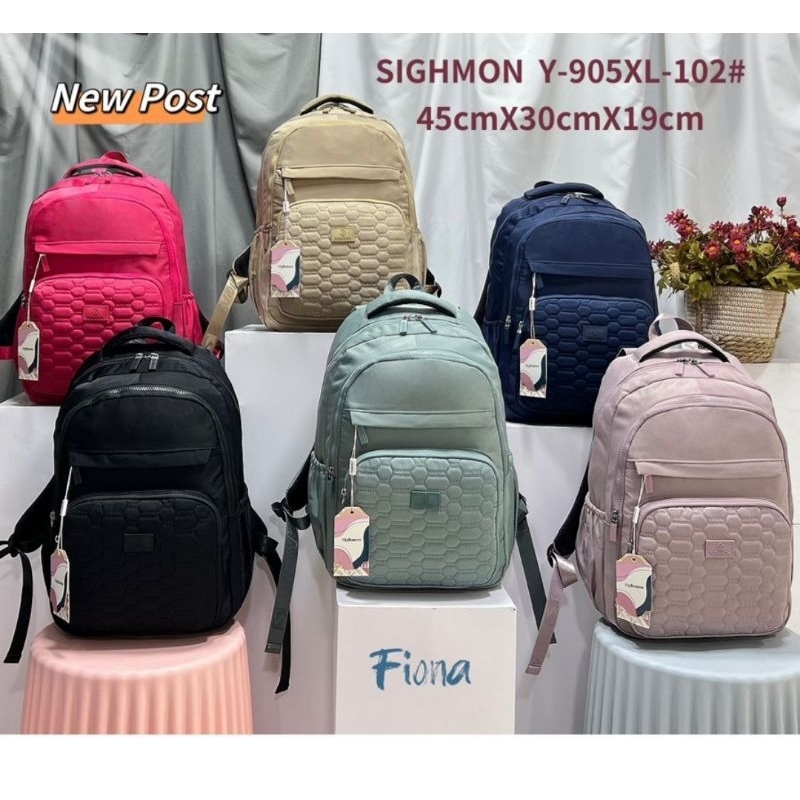 TAS RANSEL WANITA SIGHMON IMPORT ORI