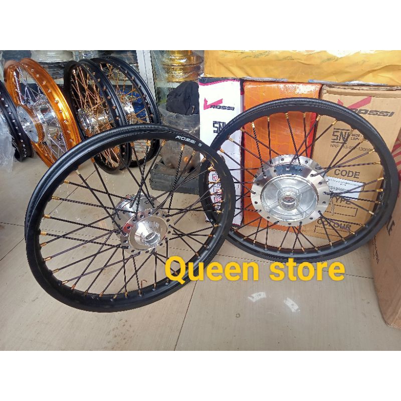 velg paketan jari jari Yamaha Vixion old/lam V Rossi
