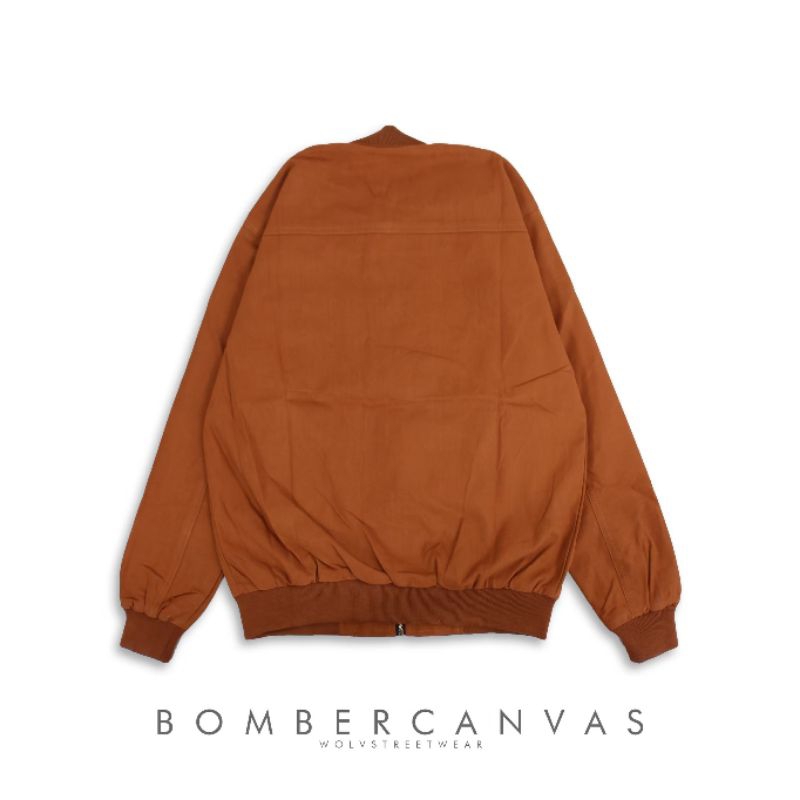 JACKET BOMBER BASIC CANVAS WOLVPACK WORLDWIDE