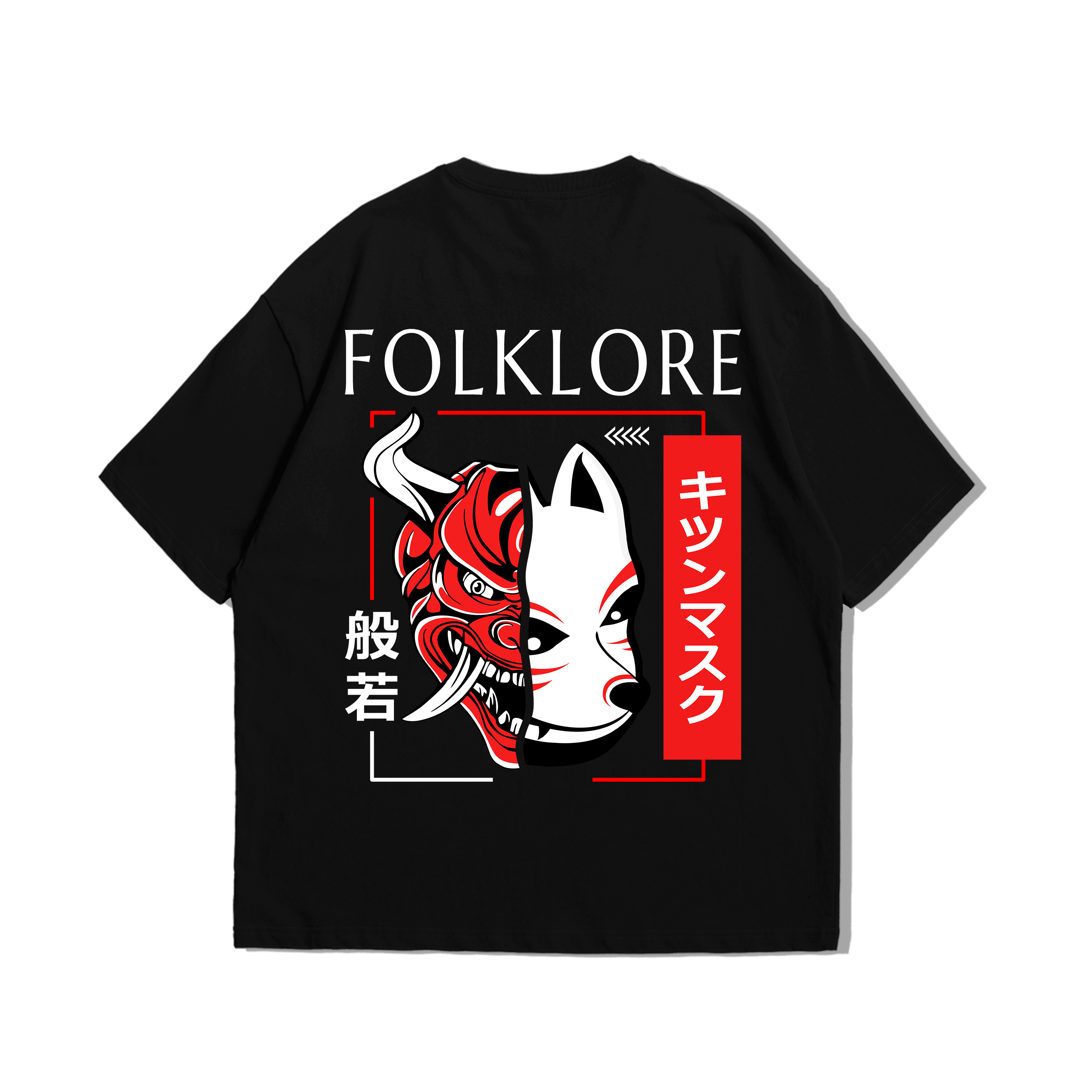 T-Shirt Hannya Kitsune Japan Streetwear