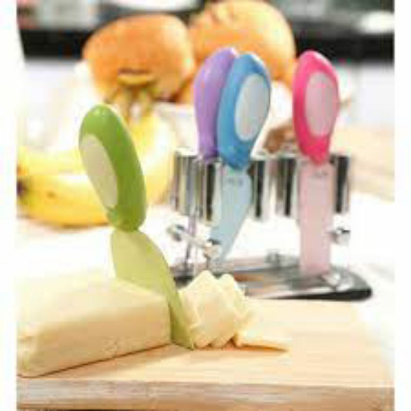 Pisau Ichef Keju / cheese set 5in1 by IFA