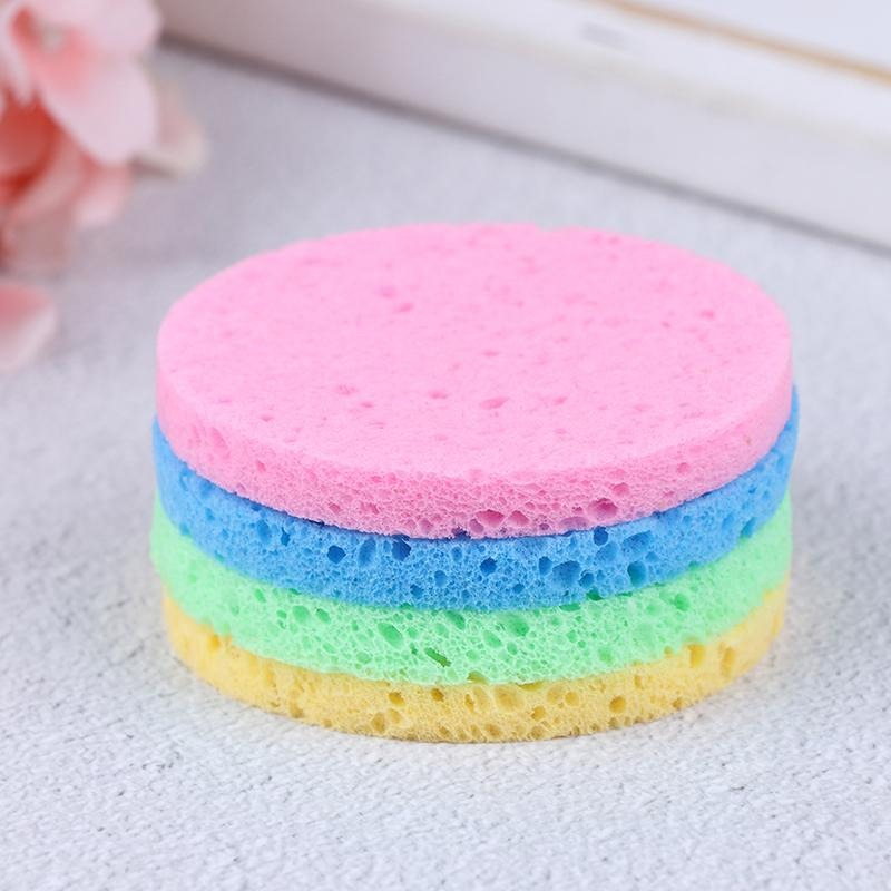 [SATUAN] Cellulose Cleansing Sponge - Spons Pembersih Wajah - Alat Kecantikan Makeup