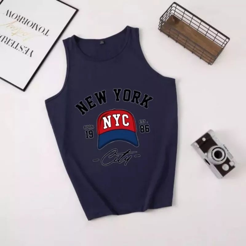 Singlet Anak NYC Kaos Singlet Anak Ideal Usia 2-10 Tahun