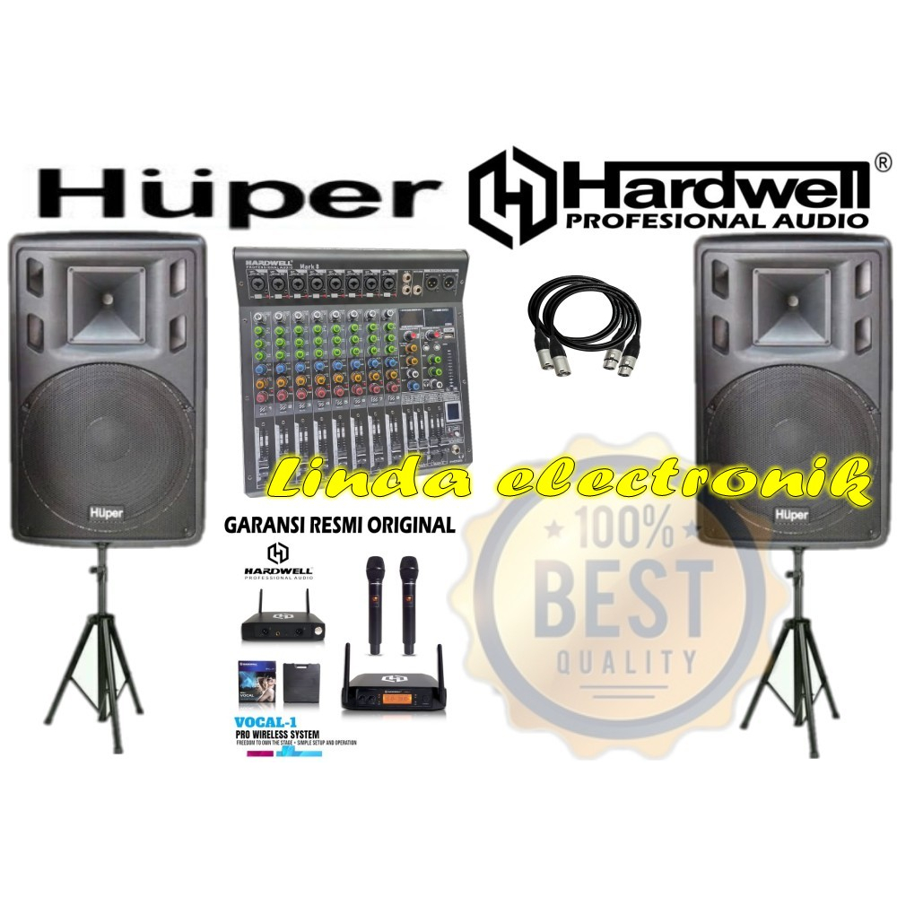 paket sound huper 15ha400 15 inch garansi resmi original