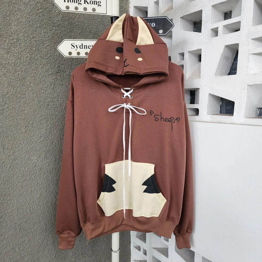 Nara.Grosir - Sheep Hodie l Hodie Wanita Terbaru