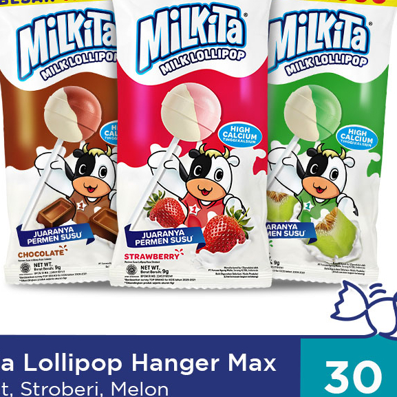 

MILKITA LOLLIPOP HANGER MAX 30'S