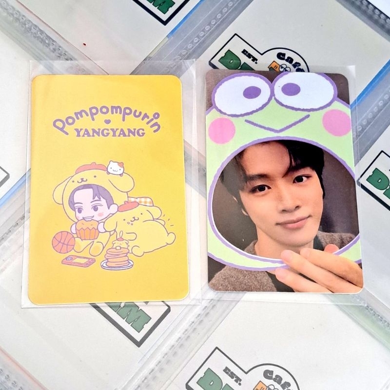 (ready stock) sanrio nct sungchan selca keropi yangyang concept trading card B ver nct photocard pc 
