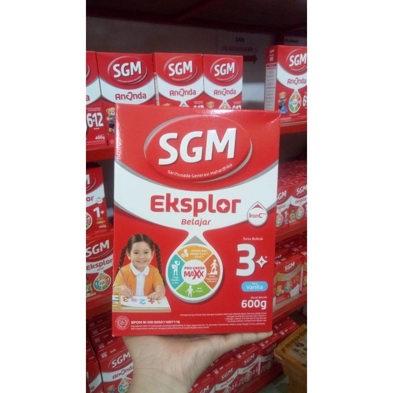 

SGM Eksplor Complinutri 3Plus 600gr Vanila/Madu