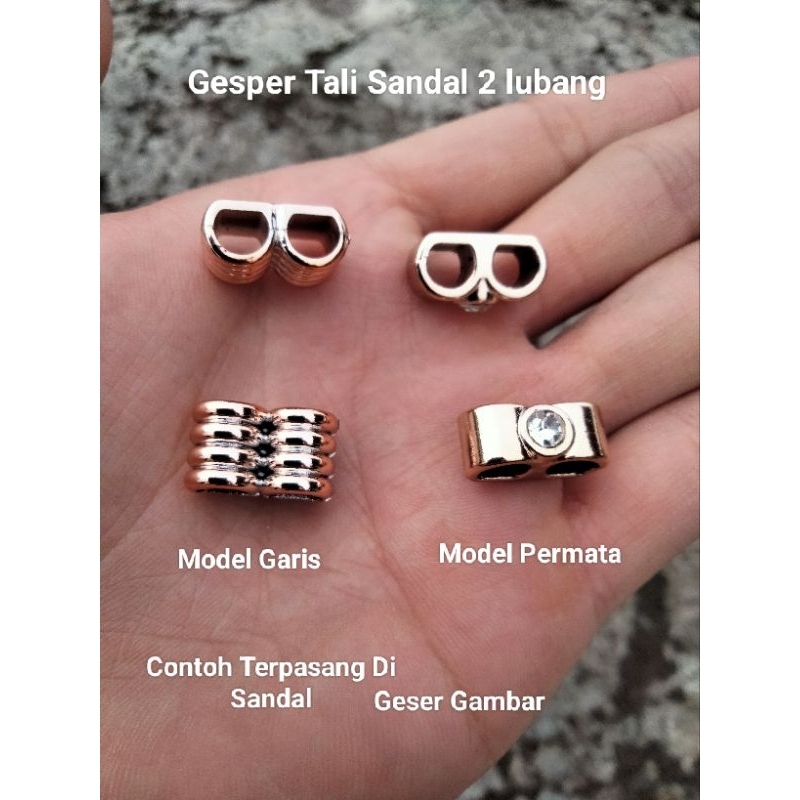 Aksesoris Sandal Sepatu Wanita Gesper Lubang Tali Sandal Birken Gesper Sandal Sepatu Wanita Aksesori