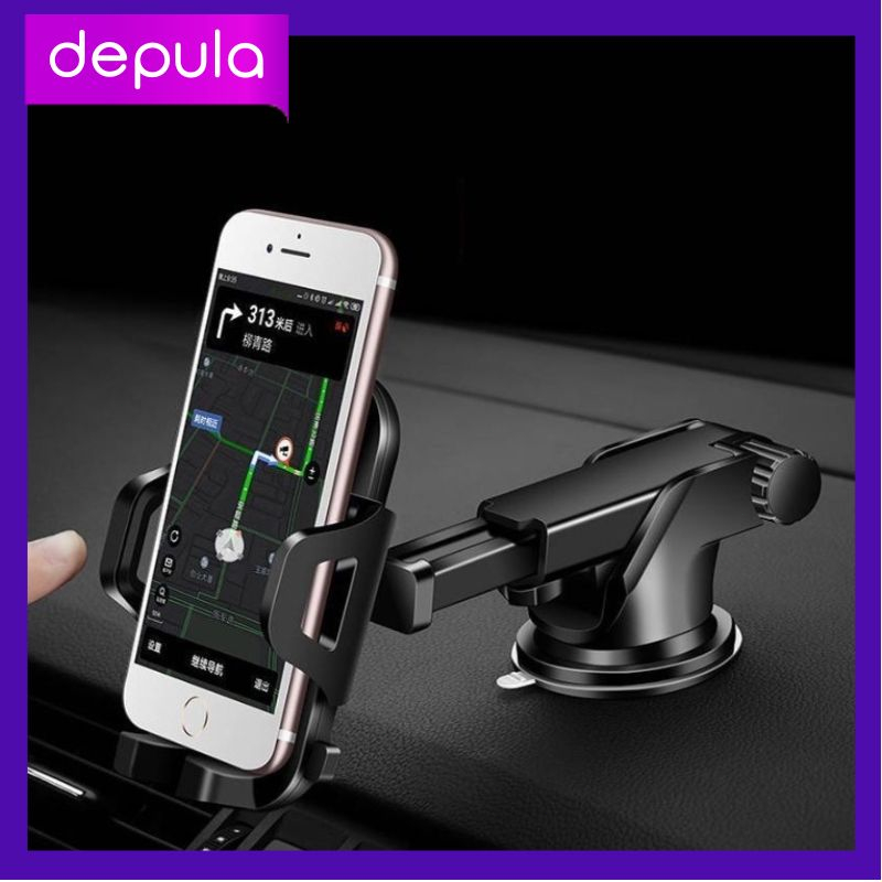 Car Holder Hp Mobil /Tempat Hp Di Mobil Otomatis 360 Derajat Universal