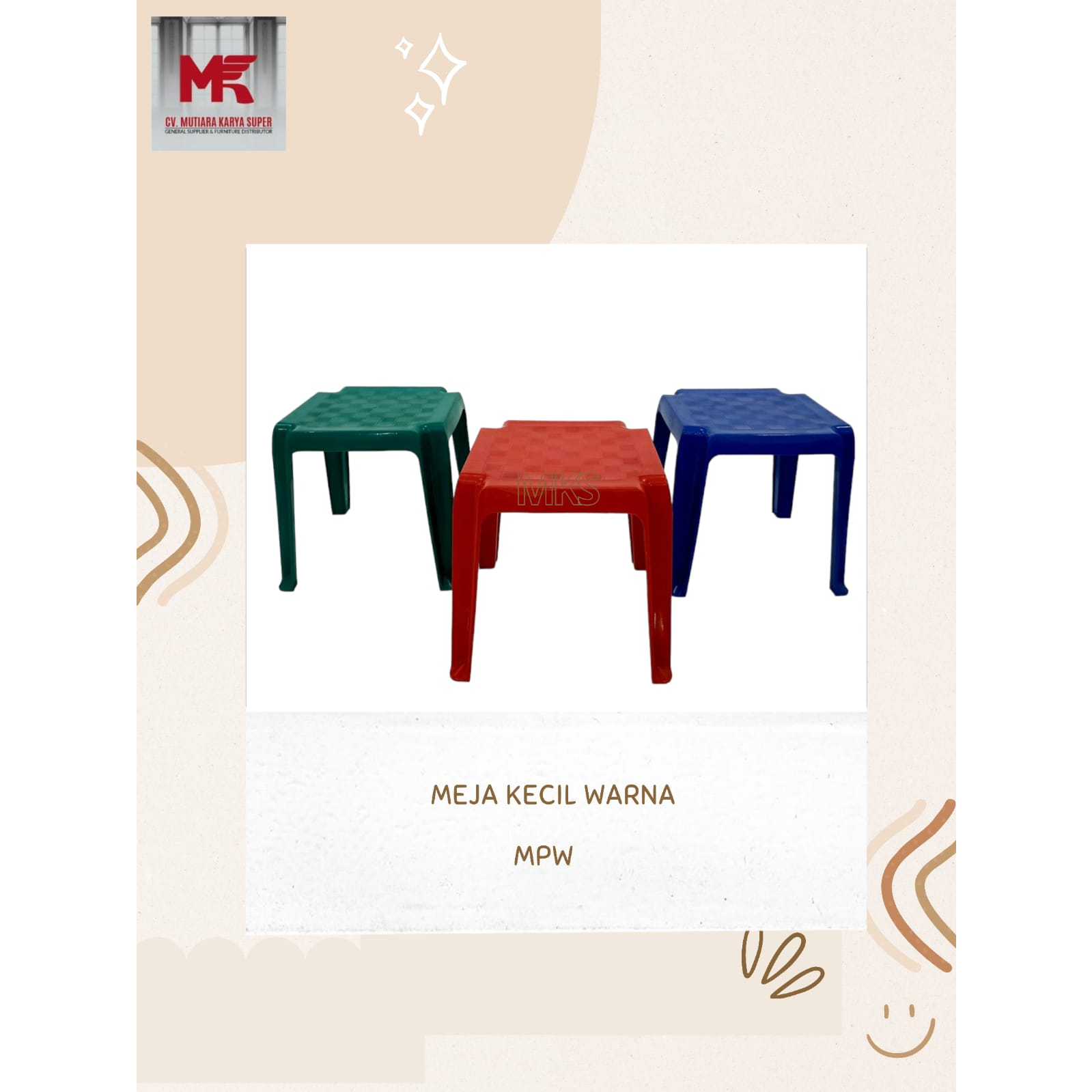 Meja Kecil Plastik | Meja Plastik