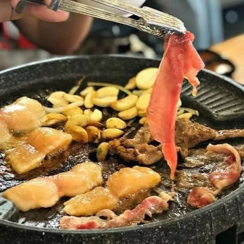 Suggo Bulgogi Grill Pan Pluz Kaca 32cm Alat Panggang Korea Anti Lengket