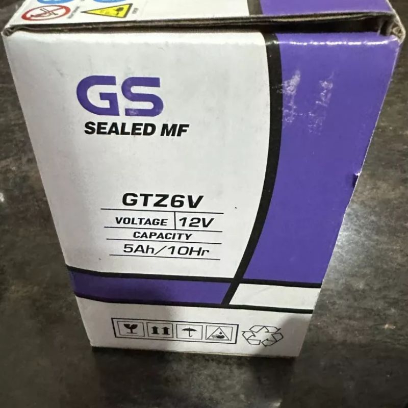 AKI FULL KERING GTZ6V merk GS ASTRA 100% original
