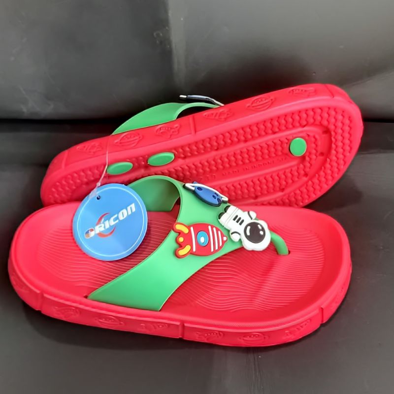 Sandal anak jepit atronot Sandal anak tanggung 24-35 import Sendal anak