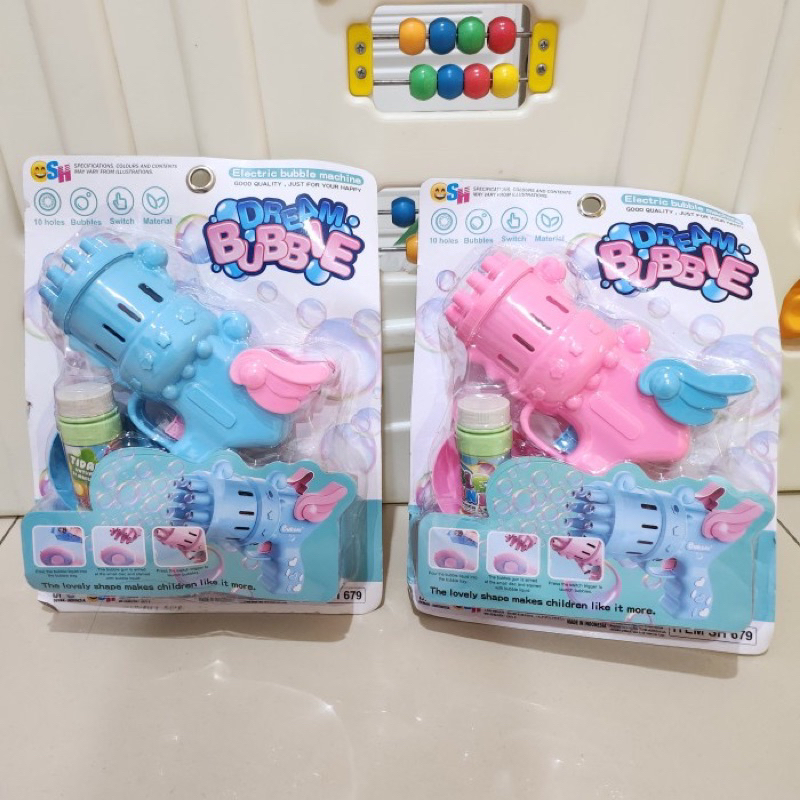 bubble gun/mainan gelembung