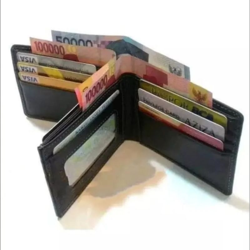 Dompet 3 dimensi pria kulit asli 100%