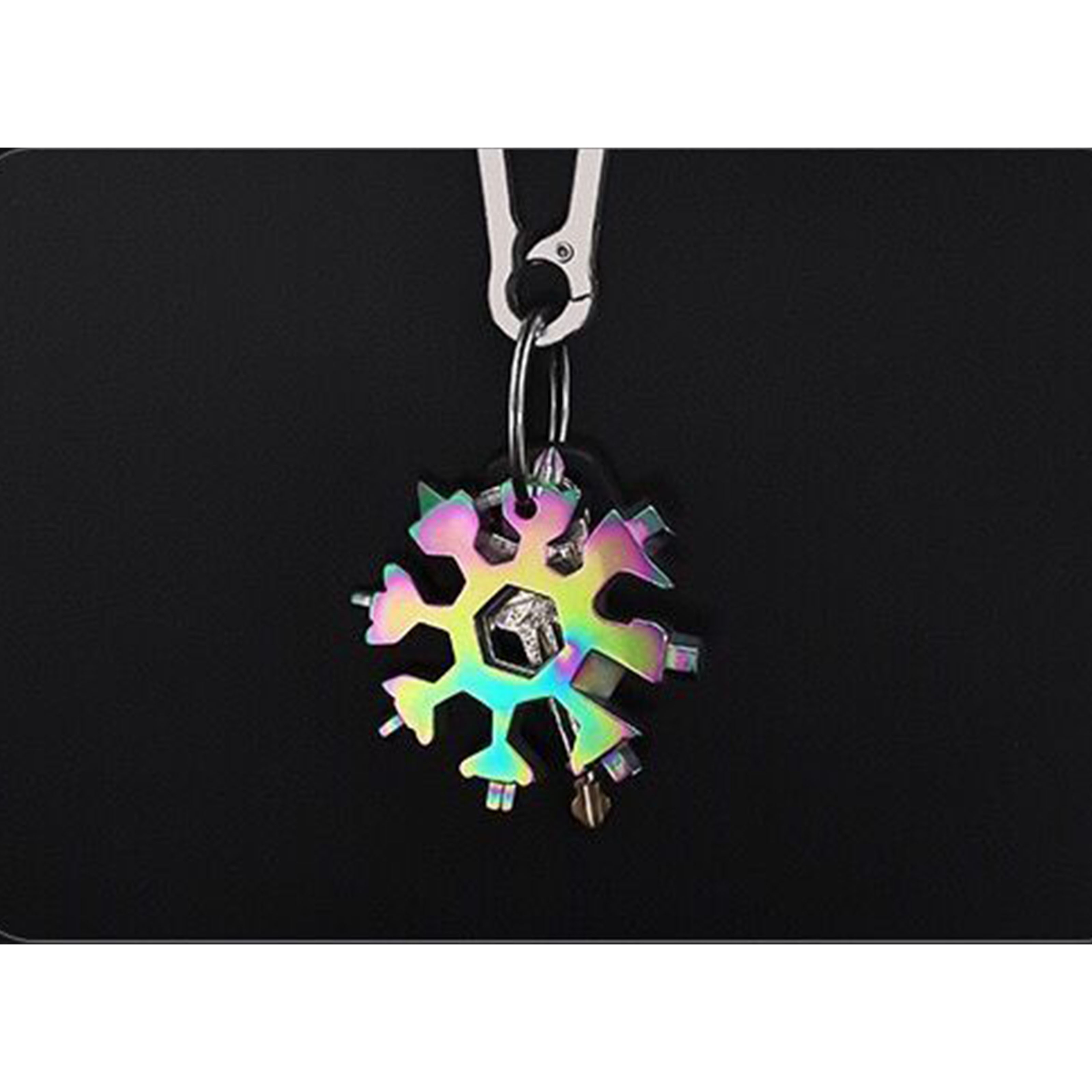 Snowflakes Multi Tool Obeng Serbaguna Kunci Pas Salju 18 in 1 Hexagonal Plum Stainless Steel Universal Portable