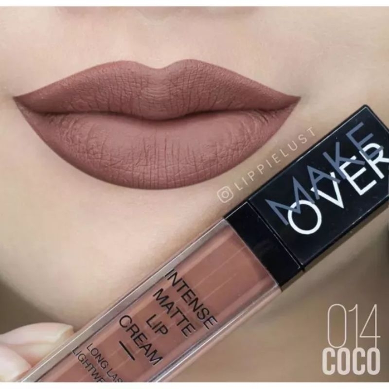 (ORIGINAL) Make Over Intense Matte Lip Cream Secret Vanity Libertine Pompous Couture Coco