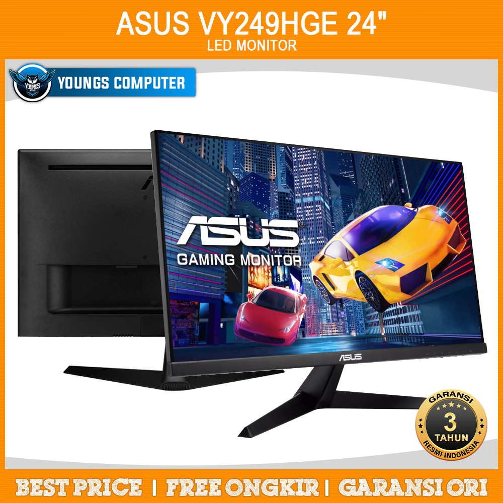 LED MONITOR ASUS VY249HGE 24&quot; FHD IPS 144Hz 1ms Eye Care Gaming