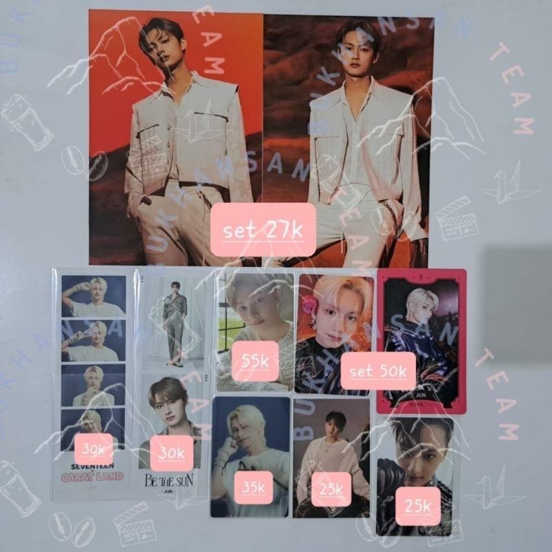 Seventeen (SVT) Jun various LD PoB PC TC