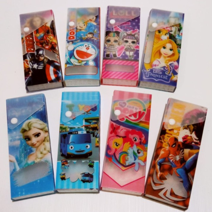 

Kotak Tempat Pensil JENIA Fancy/Pencil Case JENIA Karakter Kartun Lucu