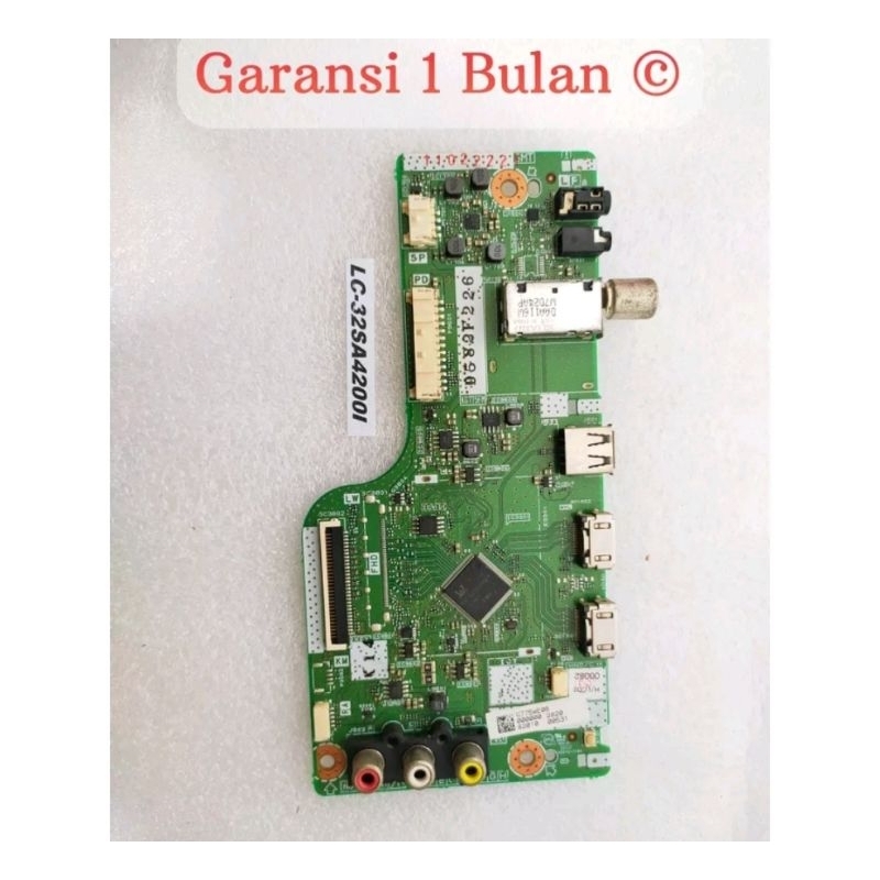 MB - MAINBOARD - MOTHERBOARD - MESIN TV SHARP LC 32SA4200I - 32SA42001
