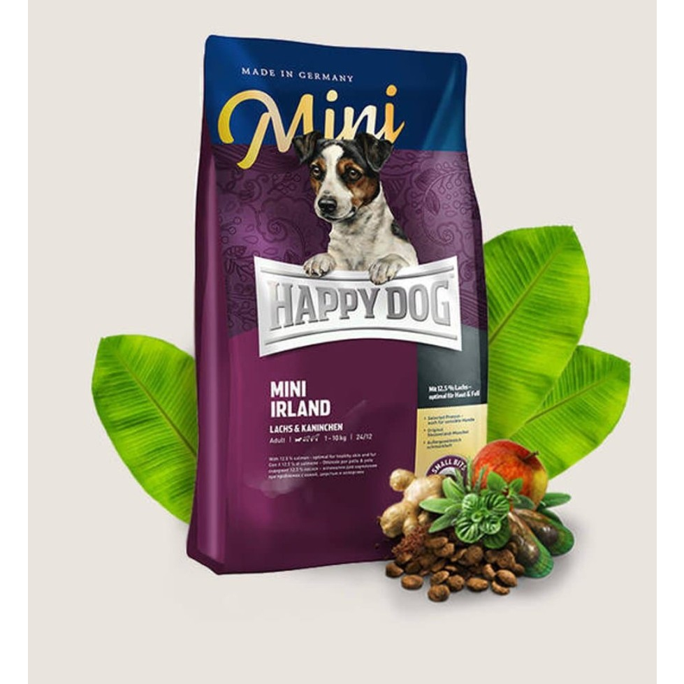 HAPPY DOG MINI 1KG NEUSEELAND,AFRICA,IRLAND,CANADA,,MINI LIGHT,MINI ADULT,