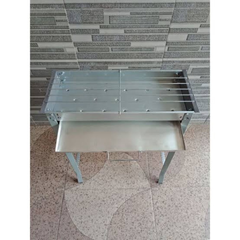 Panggangan Arang Stainless JUMBO / Bakaran Arang Sate Jagung Dll