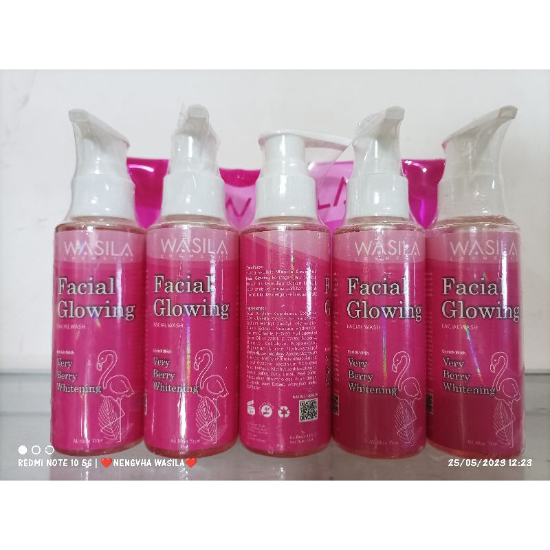 ❤READY STOCK❤️ BISA COD FACIAL GLOWING WHITE VERY BERRY WHITENING WASILA COSMETIC❤