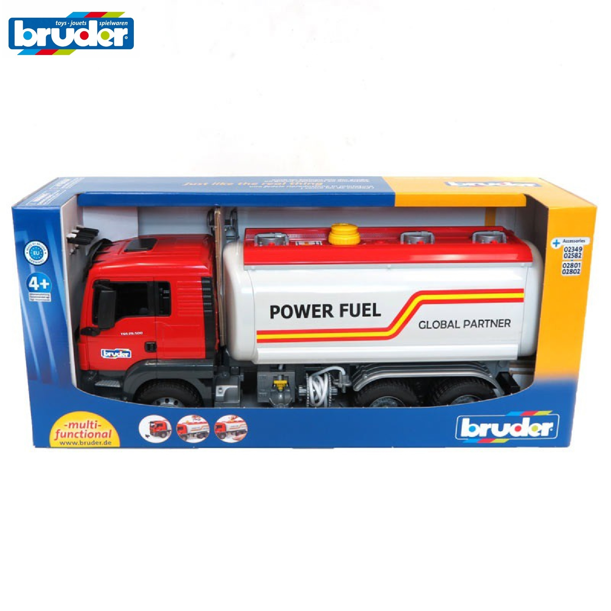 BRUDER 3775 MAN Fuel Tanker Truck