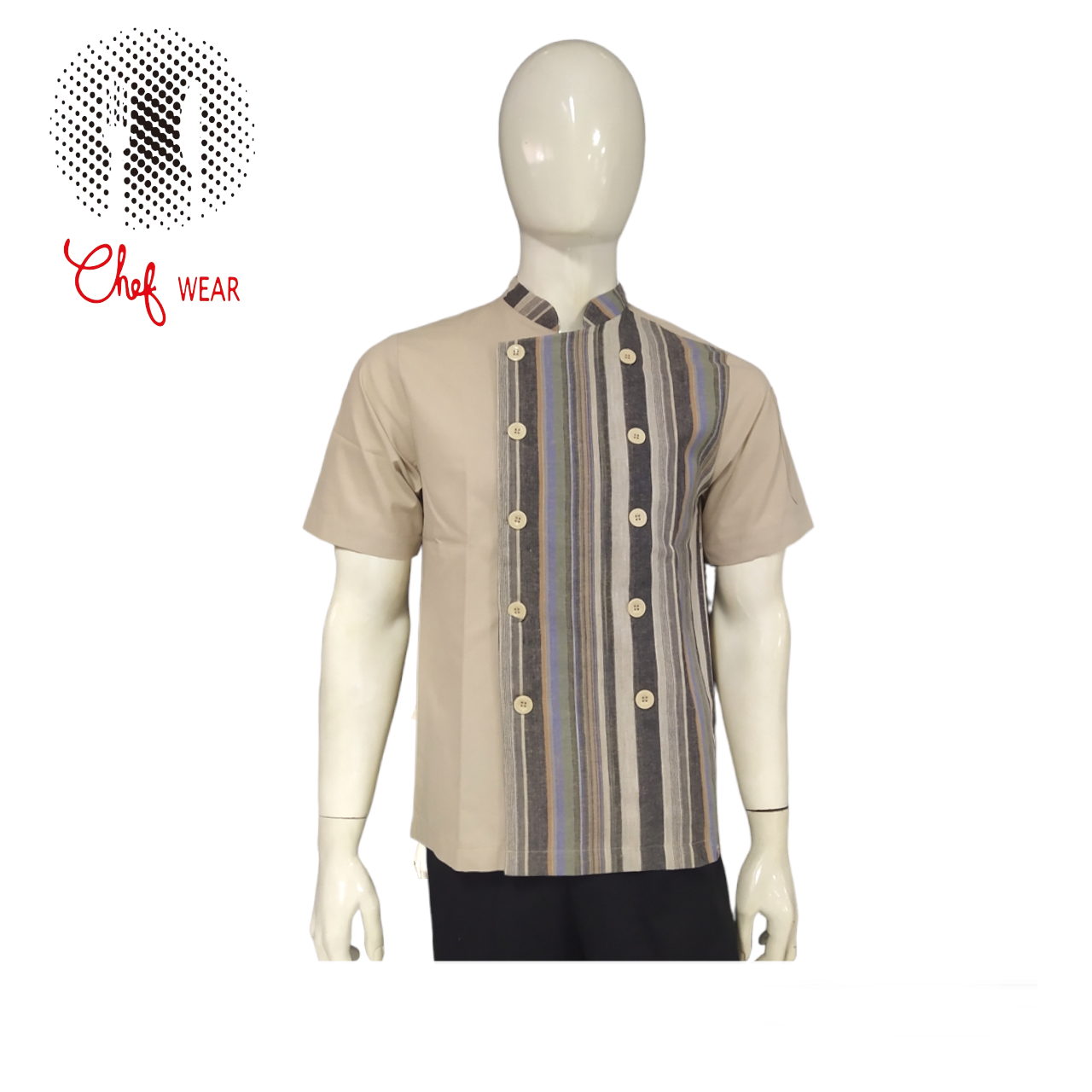 Chef Wear Baju Koki SS G Komb Slr