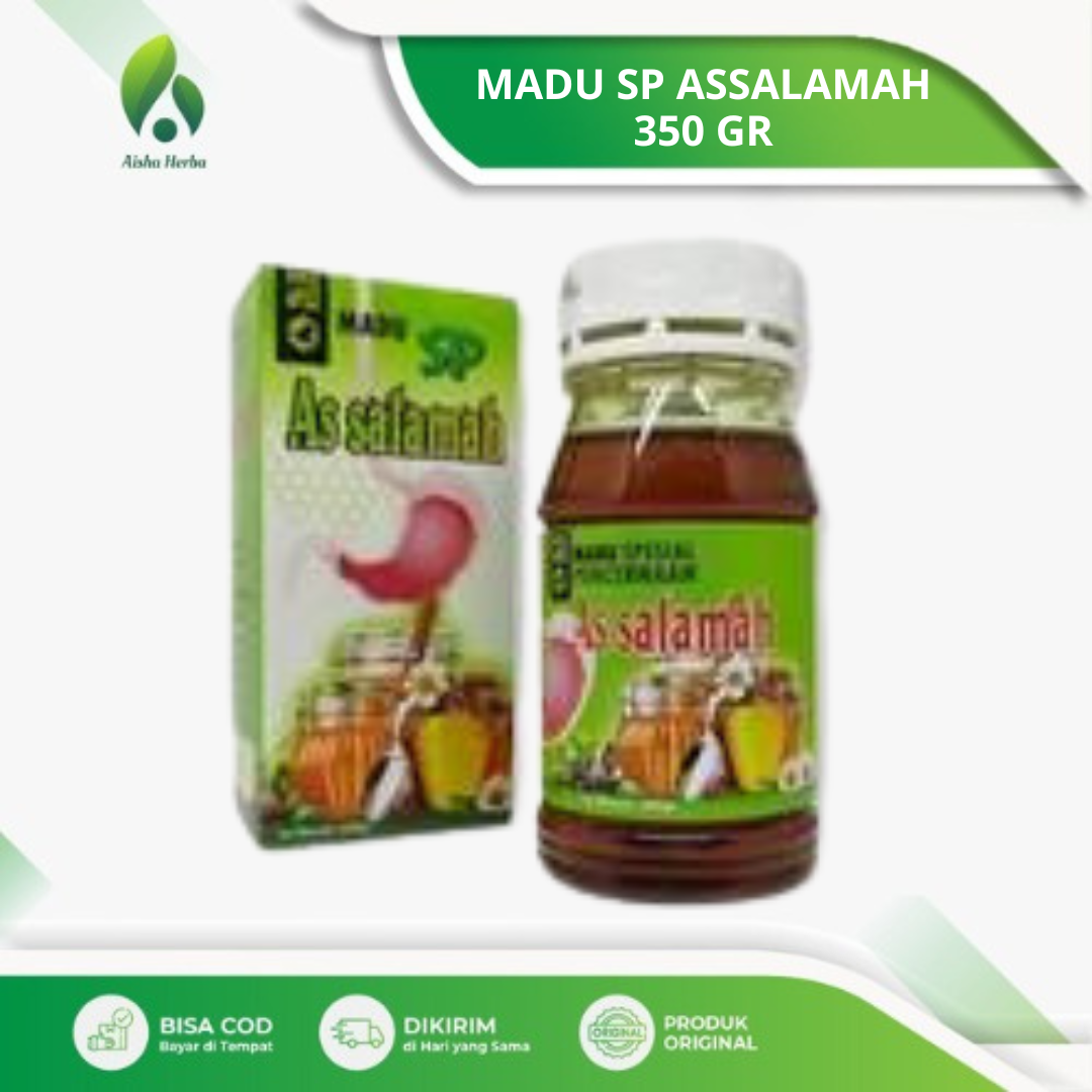 Madu SP Assalamah 350 Gr | Obat Herbal Maag Asam Lambung