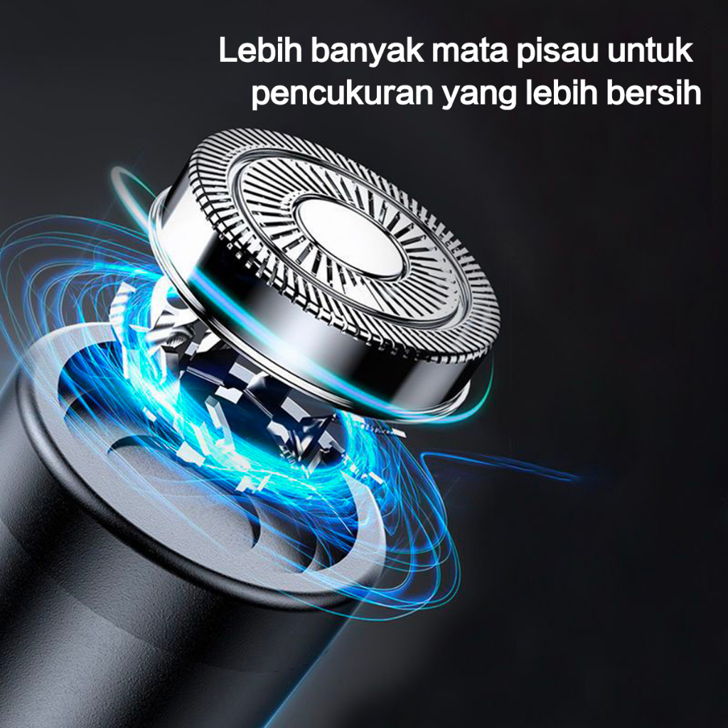 Alat Cukur Elektrik Portable Mini Cukur Kumis Jenggot Bulu ketiak Nose Hair Trimmer Recharge