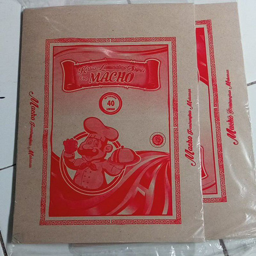 Kertas Nasi Macho Warteg Isi 40 lembar