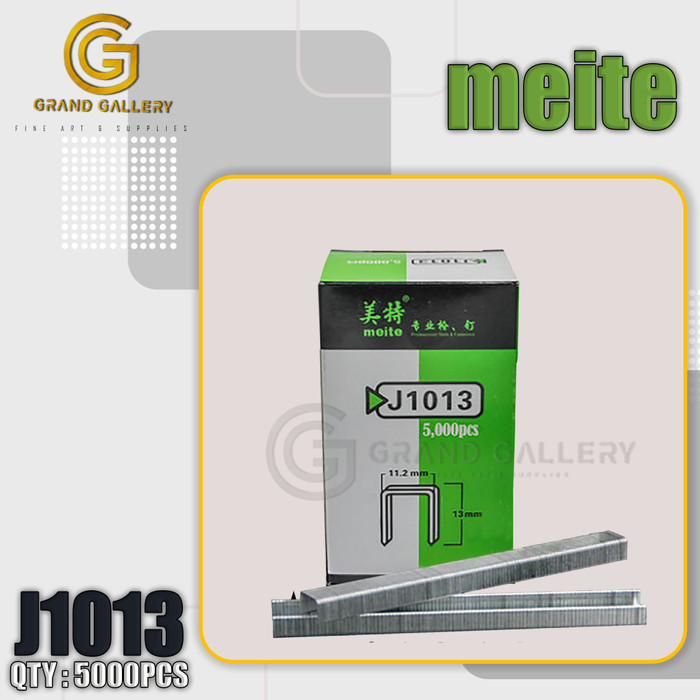 MEITE - STAPLES 1013J /ISI STAPLER 1013 J/TRACKER J1013 HITAM-5000PCS