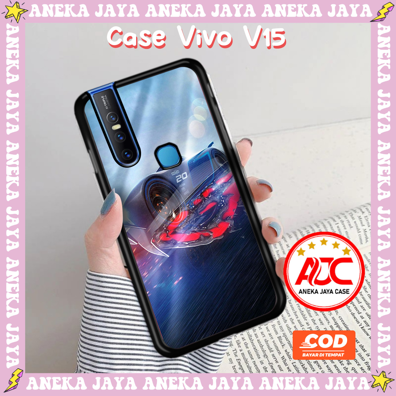 Casing vivo v15 Case hp vivo v15 casing terbaru case anime motif [ROG02] softcase hardcase premium g