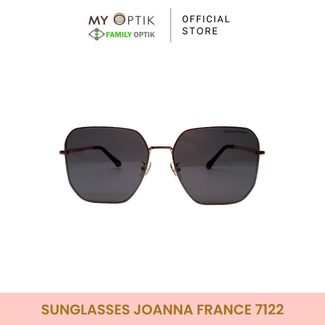 Kacamata Hitam Sunglasses - Joanna France (7122) - Pria Wanita Unisex anti uv
