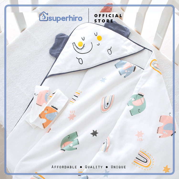 Sleeping Bag Kantong Tidur Bayi Selimut Topi Bayi Blanket Baby