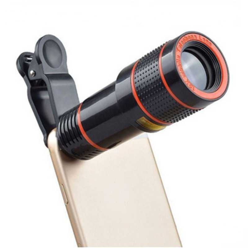 Lensa Smartphone Teleskop External Single Telescopic Lens Lensa Tambahan Handphone Pembesar Objek Berkualitas