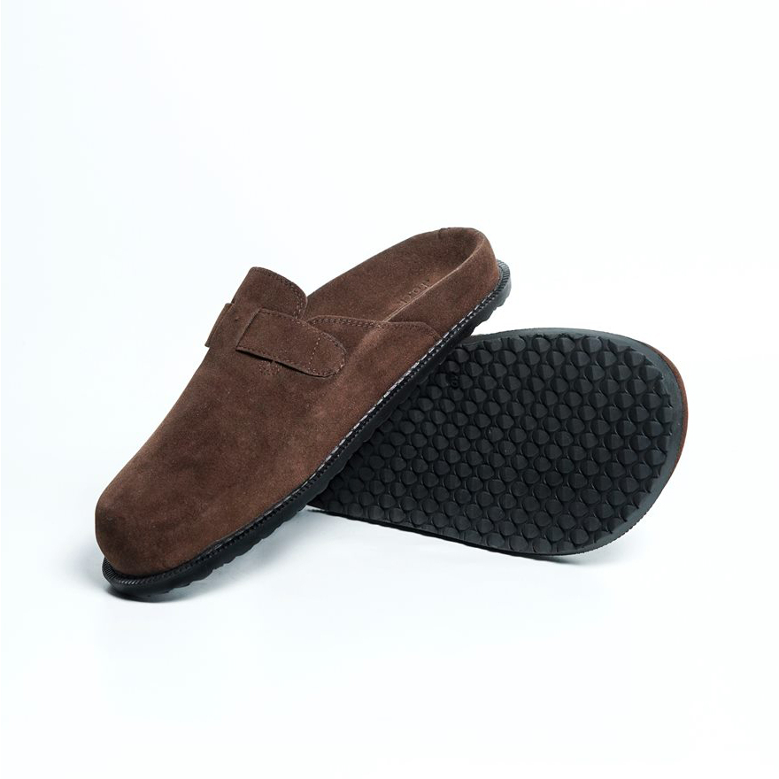 WYCLIFF BROWN |ManNeedMe x Jack| Sandal Slop Pria Premium Sendal Casual Outdoor Cowok ORI