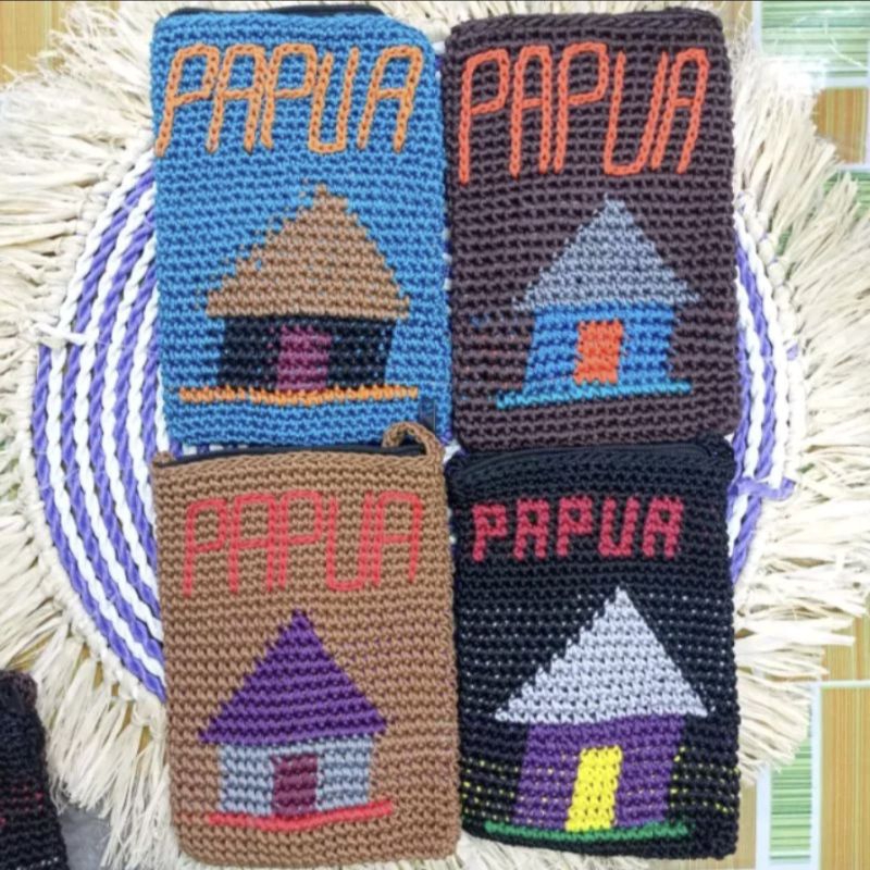 TAS HP PAPUA / TAS PASPOR PAPUA / TAS NOKEN HP / TAS HP NOKEN PAPUA / TAS RAJUT HP PAPUA / TAS PAPUA