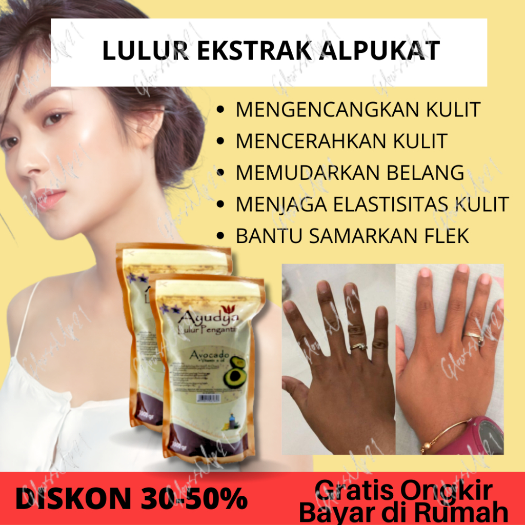 Ayudya Lulur Pengantin Avocado + vitamin E 1000