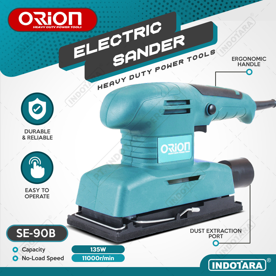 Elektrik Sander Mesin Amplas Kayu/Mesin Amplas Tembok - Orion SE-90B